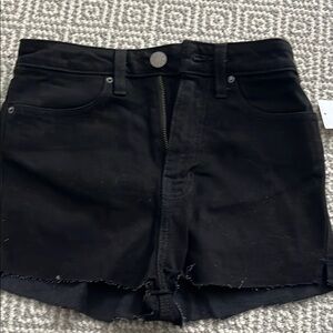 BDG Black High-Waisted Jean Shorts